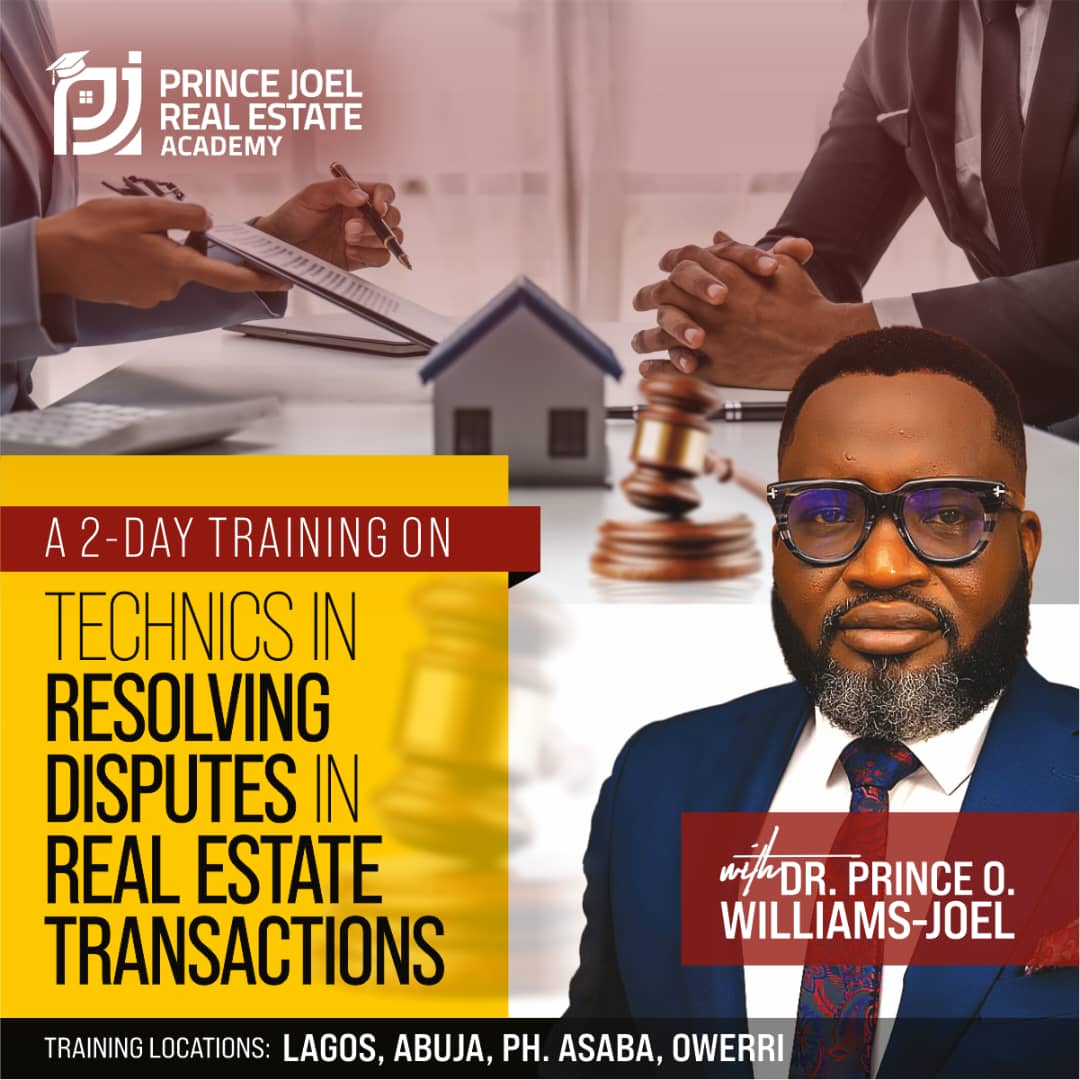 Resolving Disputes in Real Estate Transactions training